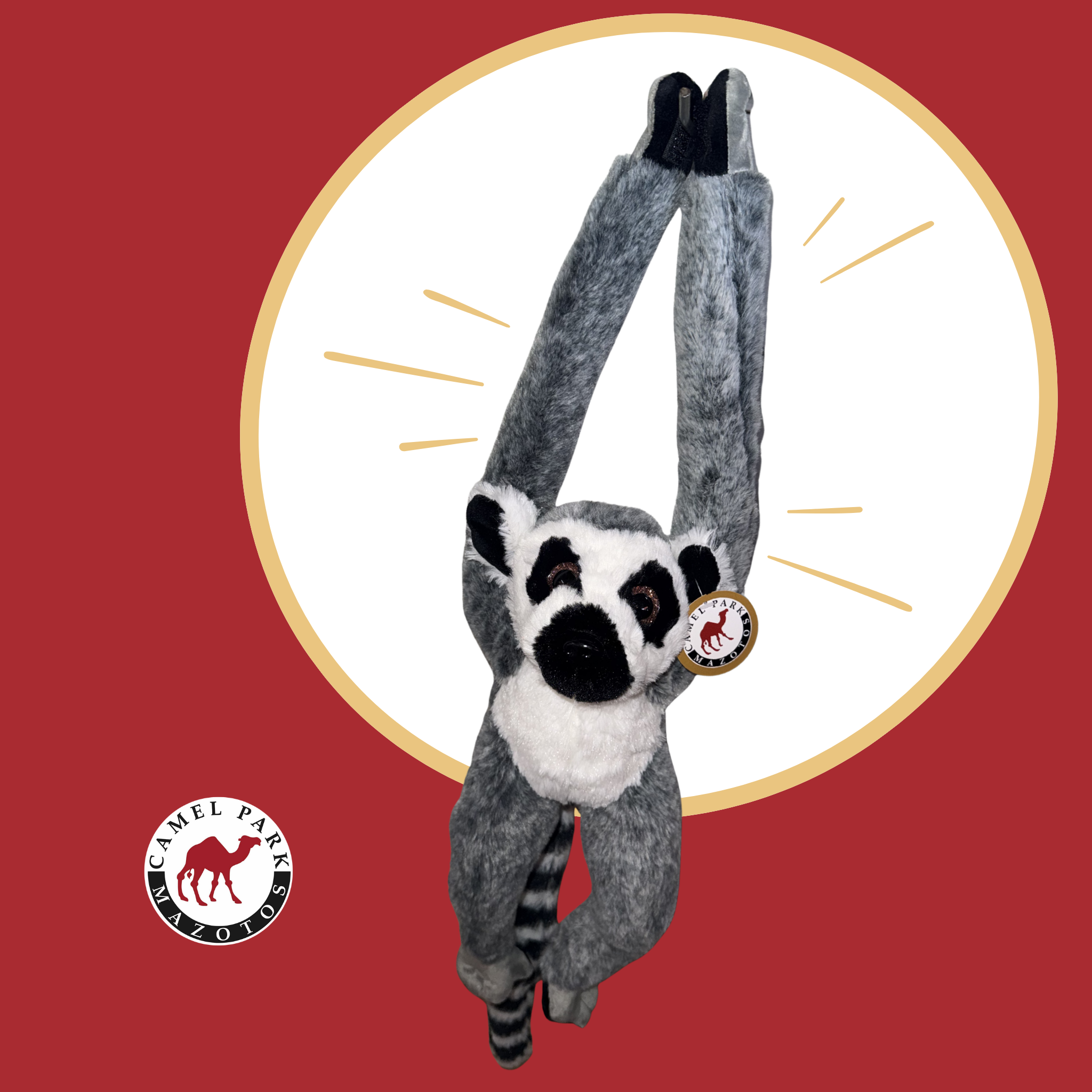 Hanging Lemur Soft Toy