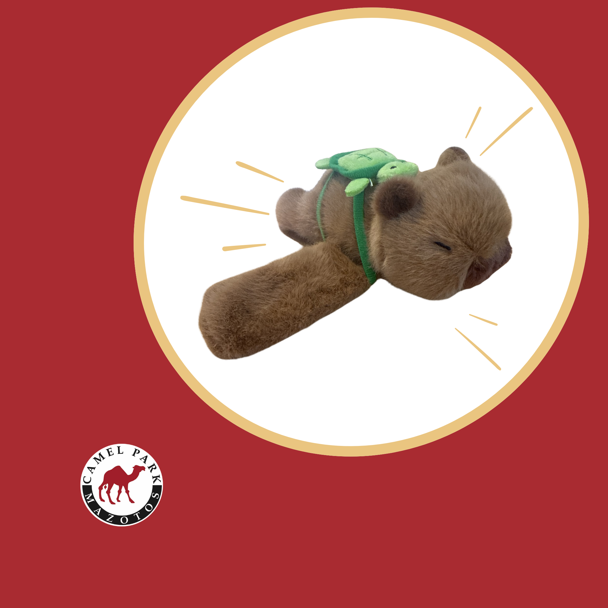 Capybara Bracelet Plush Toy