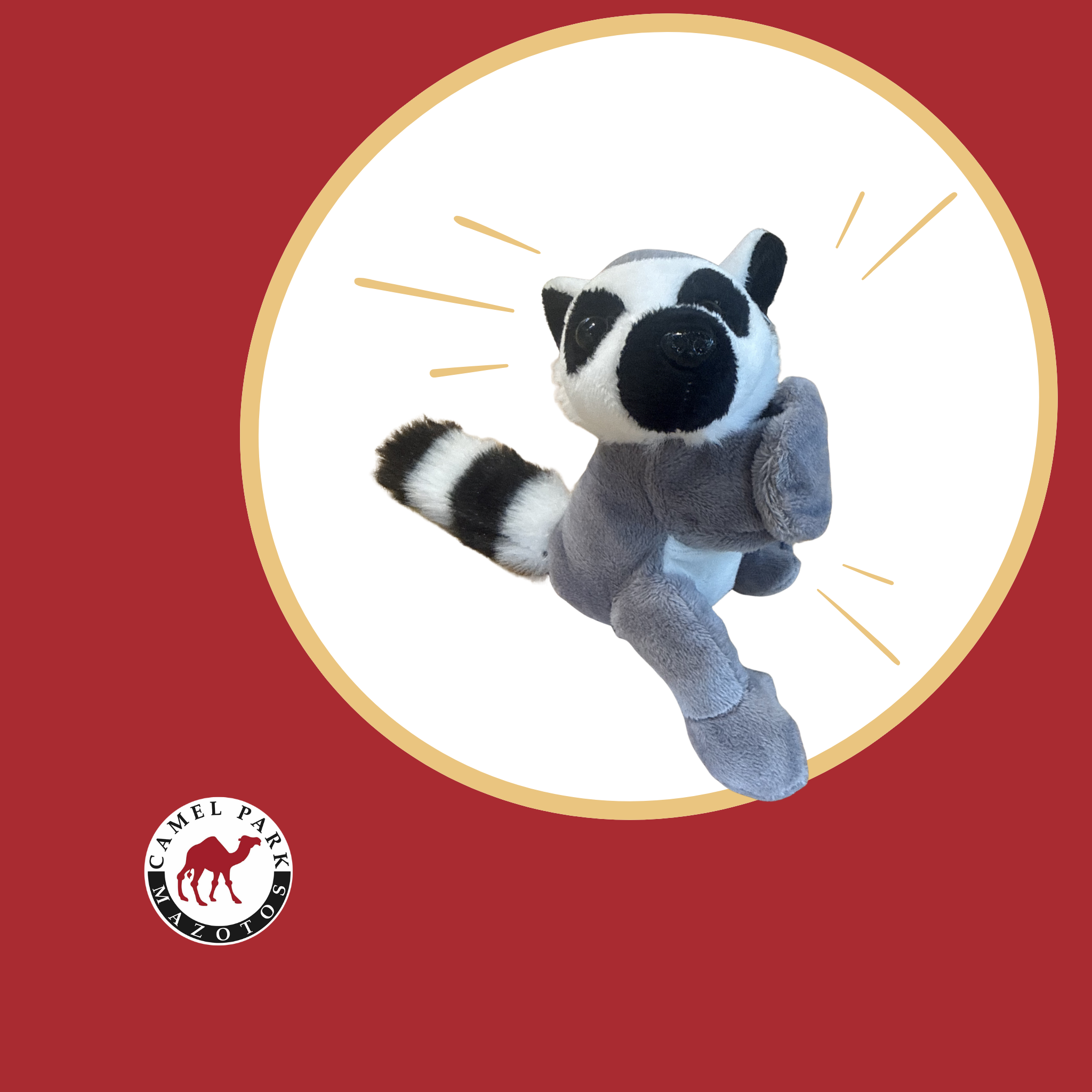 Lemur Bracelet Plush Toy