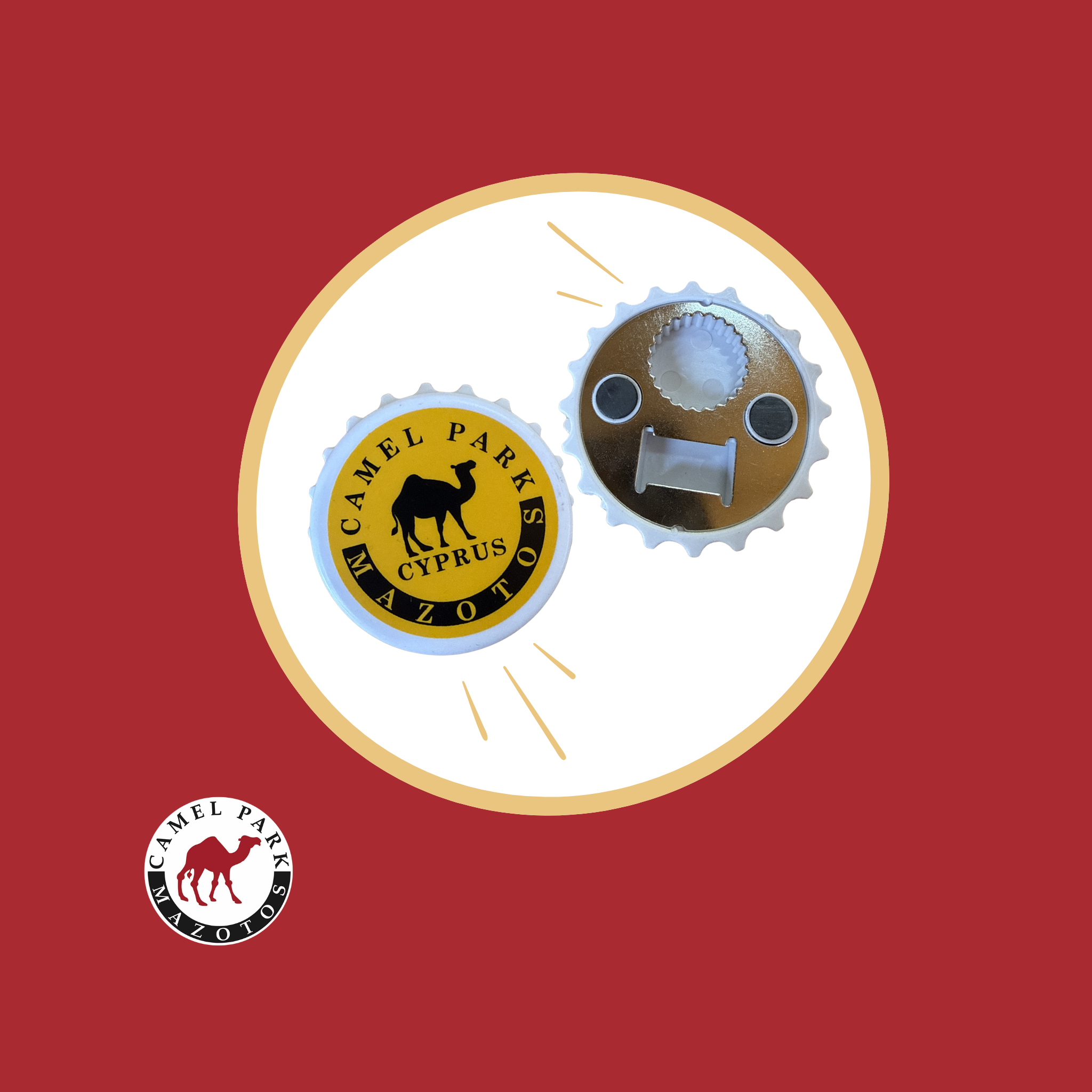 Camel Park Can Opener Magnet